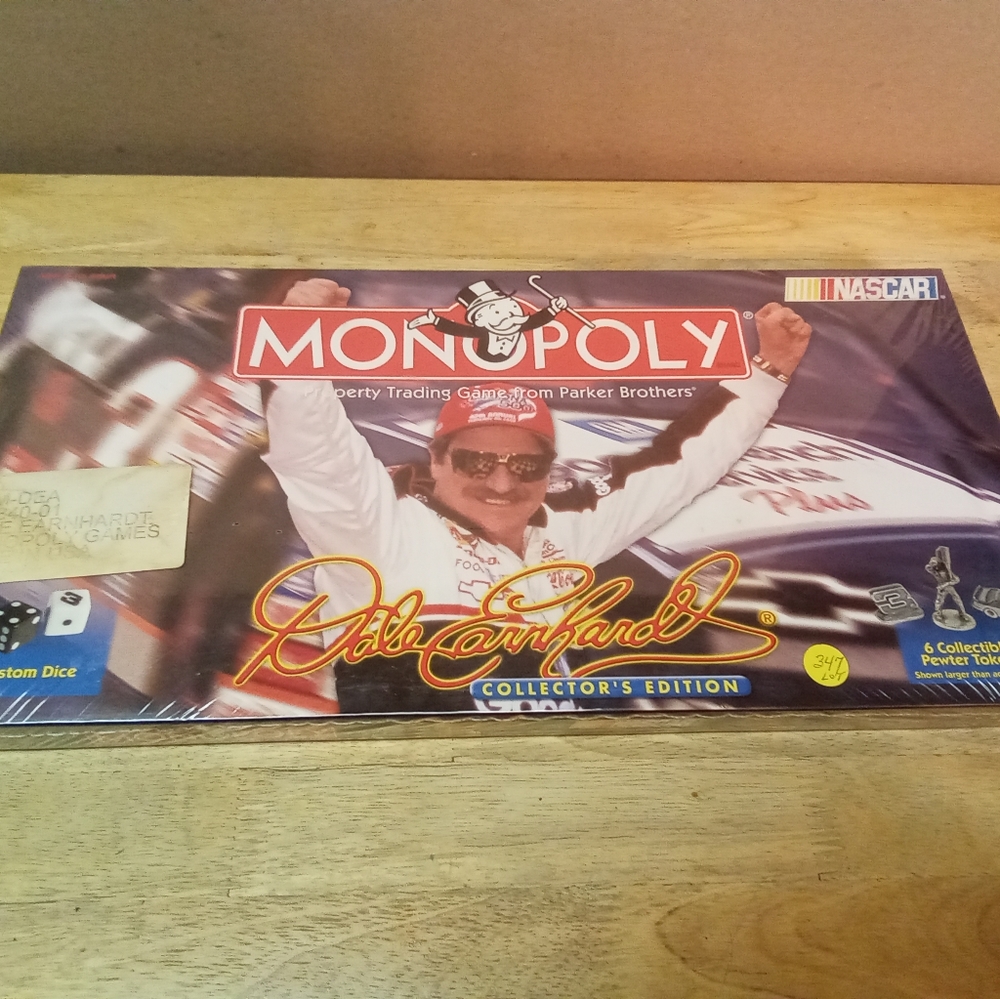 Vintage Factory Sealed Dale Earnhardt Collectors Edition Monopoly Game
